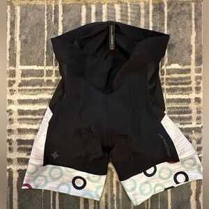 Specialized Black and Gray Women's Bike Shorts